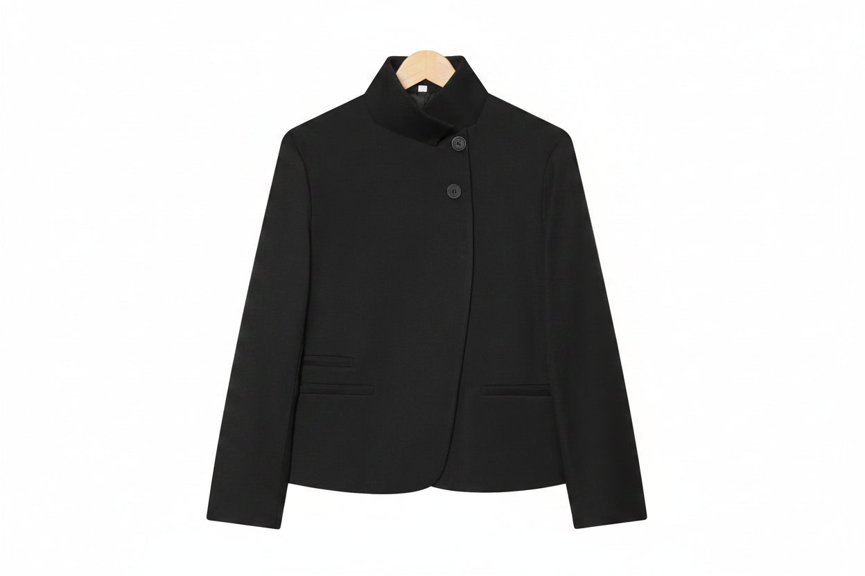 Blazer col croisé