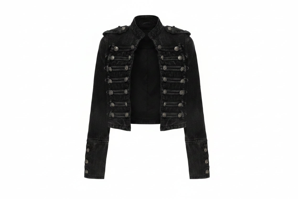 Veste denim déclassé