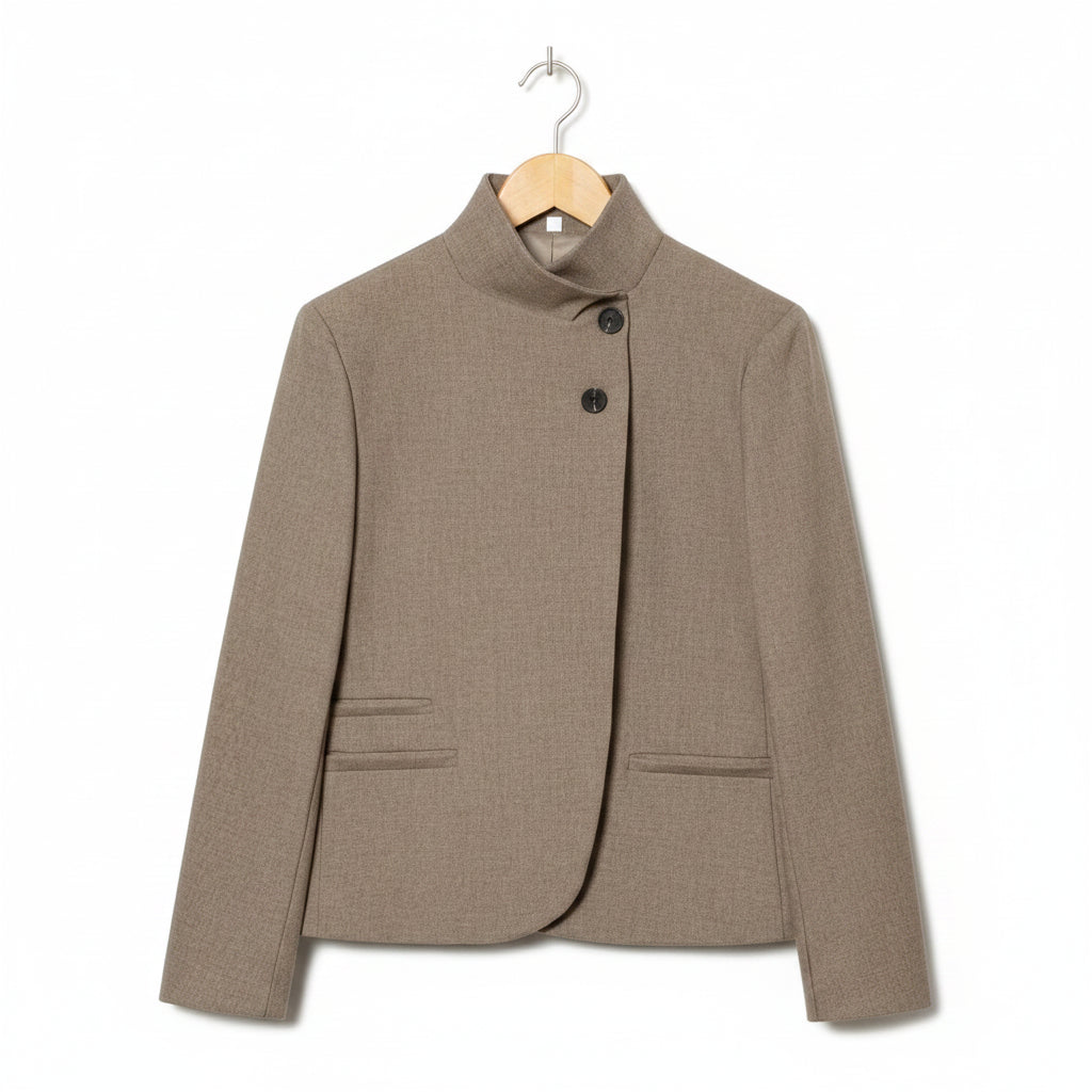 Blazer col croisé