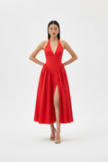 Robe longue  dos nu