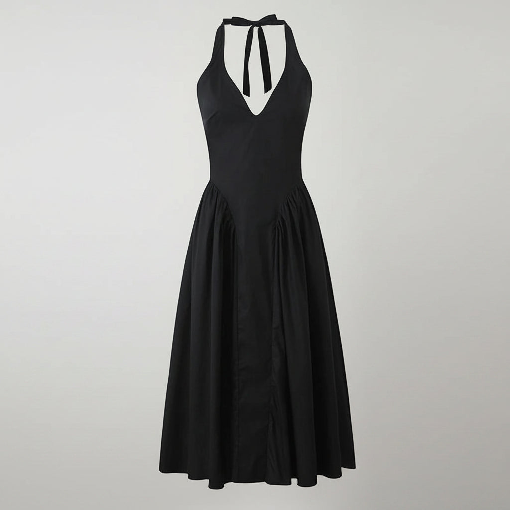 Robe longue  dos nu